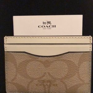 Coach Card Holder